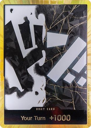 DON!! Card (Teach) (Gold) - - DON!!