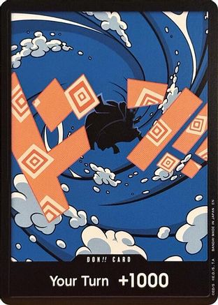DON!! Card (Jinbe) - - DON!!