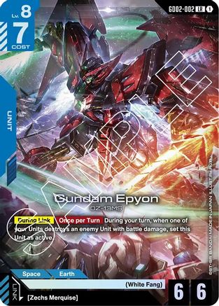 Gundam Epyon - GD02-002 - Dual Impact