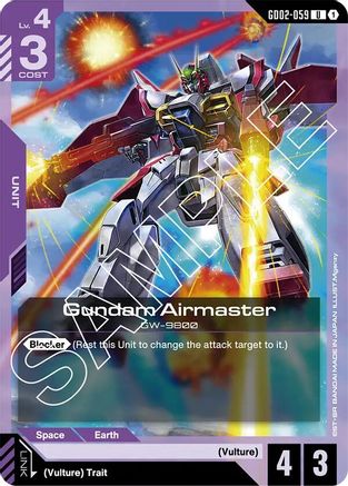 Gundam Airmaster - GD02-059 - Dual Impact