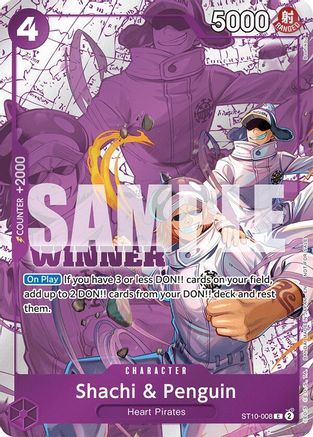 Shachi & Penguin (Winner Pack 2025 Vol. 4) - ST10-008 - Common