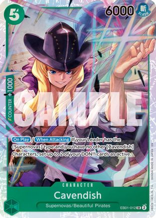 Cavendish - EB01-012 (Reprint) - EB01-012 - Super Rare