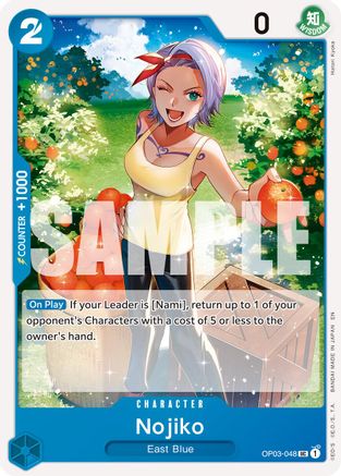 Nojiko (Reprint) - OP03-048 - Uncommon