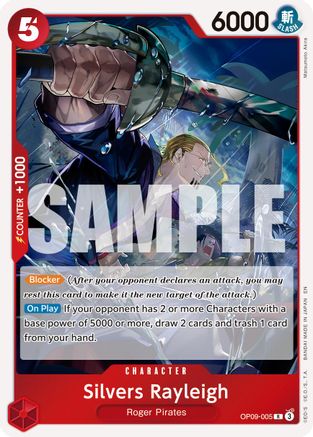 Silvers Rayleigh - OP09-005 (Reprint) - OP09-005 - Rare