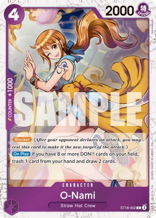 O-Nami (Pirate Foil) - ST18-002 - Common