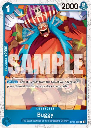 Buggy - ST17-003 (Pirate Foil) - ST17-003 - Common
