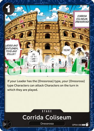 Corrida Coliseum (Reprint) - OP04-096 - Common