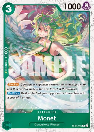 Monet (Pirate Foil) - OP05-036 - Uncommon