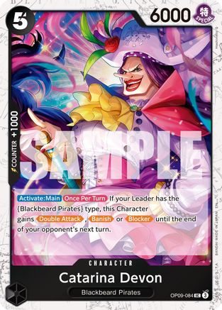 Catarina Devon (Pirate Foil) - OP09-084 - Uncommon