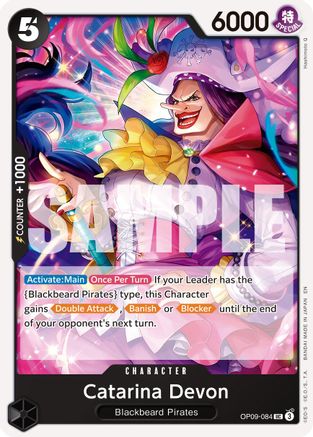 Catarina Devon (Reprint) - OP09-084 - Uncommon