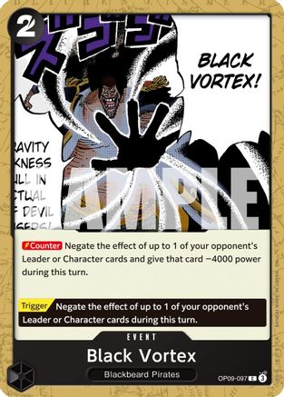 Black Vortex (Reprint) - OP09-097 - Common