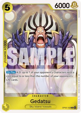 Gedatsu (Reprint) - OP05-102 - Rare
