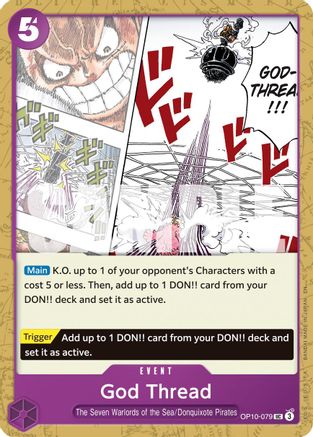 God Thread (Reprint) - OP10-079 - Uncommon