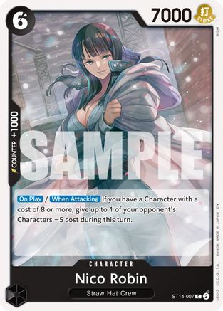 Nico Robin - ST14-007 (Reprint) - ST14-007 - Common