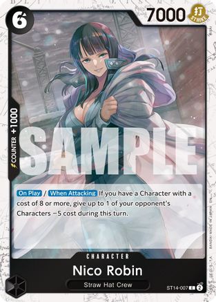 Nico Robin - ST14-007 (Pirate Foil) - ST14-007 - Common