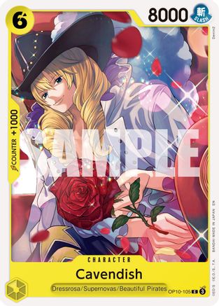 Cavendish - OP10-105 (Reprint) - OP10-105 - Common