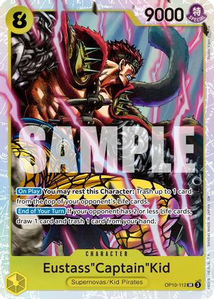 Eustass"Captain"Kid (Reprint) - OP10-112 - Super Rare