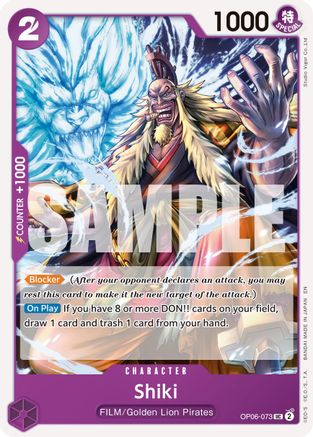 Shiki (Reprint) - OP06-073 - Uncommon