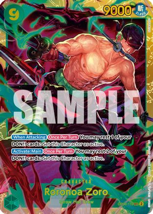 Roronoa Zoro (Reprint) - OP06-118 - Secret Rare