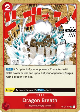 Dragon Breath (Reprint) - OP07-017 - Uncommon