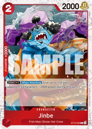 Jinbe - ST10-005 (Pirate Foil) - ST10-005 - Common