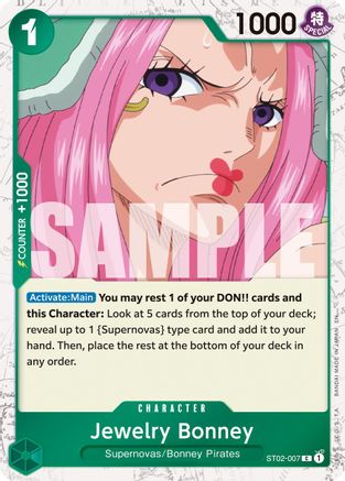 Jewelry Bonney - ST02-007 (Pirate Foil) - ST02-007 - Common