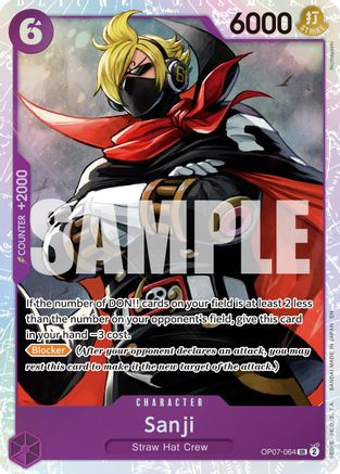 Sanji (Reprint) - OP07-064 - Super Rare