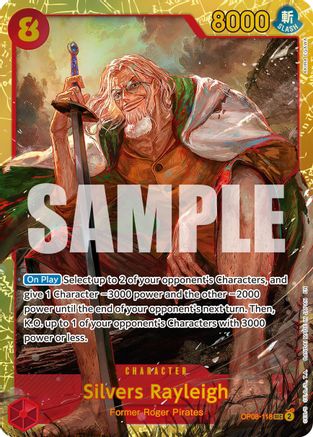 Silvers Rayleigh - OP08-118 (Reprint) - OP08-118 - Secret Rare