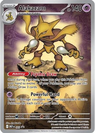 Alakazam - 009 - Promo - Holofoil