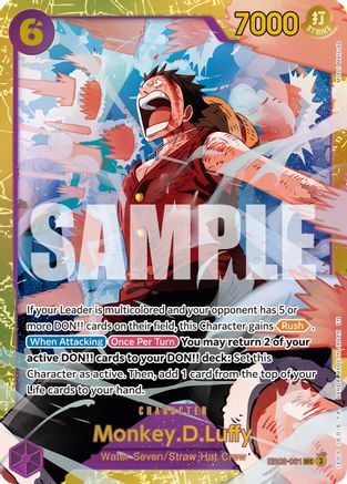 Monkey.D.Luffy - EB02-061 (Reprint) - EB02-061 - Secret Rare