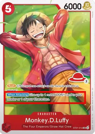 Monkey.D.Luffy - ST21-014 (Luffy Deck) - ST21-014 - Super Rare