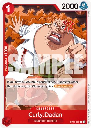Curly.Dadan - OP13-009 - Common