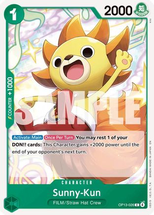 Sunny-Kun - OP13-026 - Common