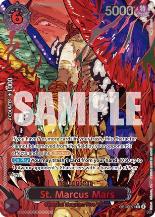 St. Marcus Mars (Parallel) - OP13-091 - Rare