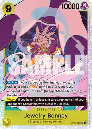 Jewelry Bonney (108) - OP13-108 - Super Rare