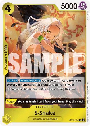 S-Snake - OP13-114 - Rare
