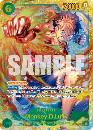 Monkey.D.Luffy (118) (SP) - OP13-118 - Secret Rare
