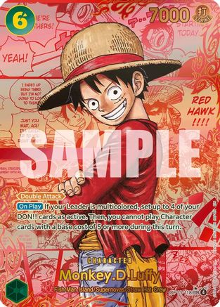 Monkey.D.Luffy (118) (3rd Anniversary) - OP13-118 - Secret Rare