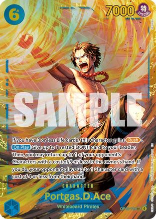 Portgas.D.Ace (119) (SP) - OP13-119 - Secret Rare