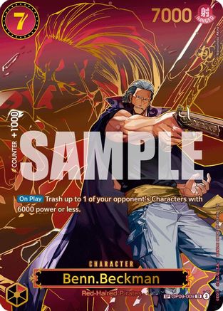 Benn.Beckman (SP) - OP09-009 - Super Rare