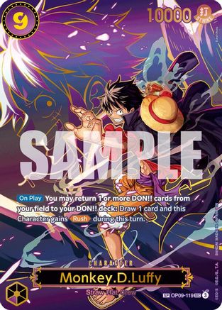 Monkey.D.Luffy - OP09-119 (SP) - OP09-119 - Secret Rare