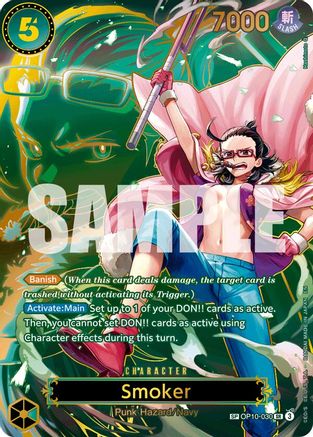 Smoker - OP10-030 (SP) - OP10-030 - Super Rare