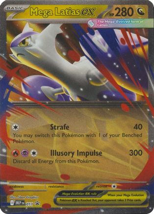 Mega Latias ex - 011 - Promo - Holofoil