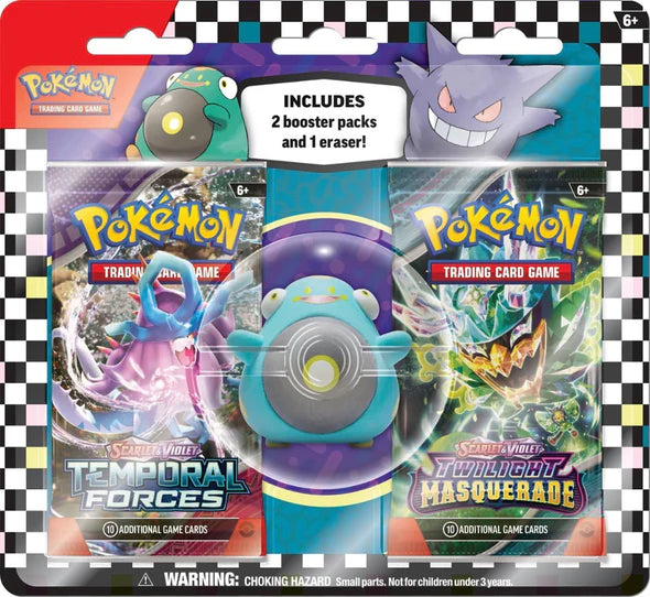 Pokemon - Back to School Eraser Blister 2024
