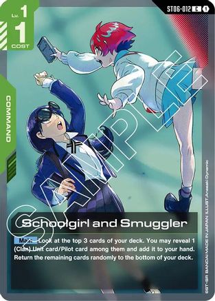 Schoolgirl and Smuggler - ST06-012 - Starter Deck 06: Clan Unity