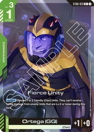 Fierce Unity (C+) - ST06-013 - Starter Deck 06: Clan Unity