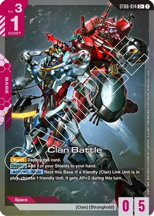 Clan Battle (C+) - ST06-014 - Starter Deck 06: Clan Unity