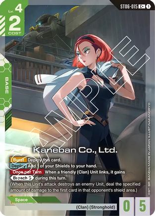 Kaneban Co., Ltd. (C+) - ST06-015 - Starter Deck 06: Clan Unity