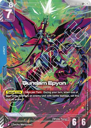 Gundam Epyon (LR+) - GD02-002 - Dual Impact