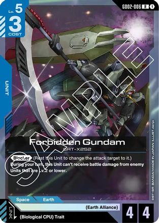 Forbidden Gundam - GD02-006 - Dual Impact